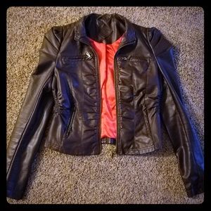 Leather jacket